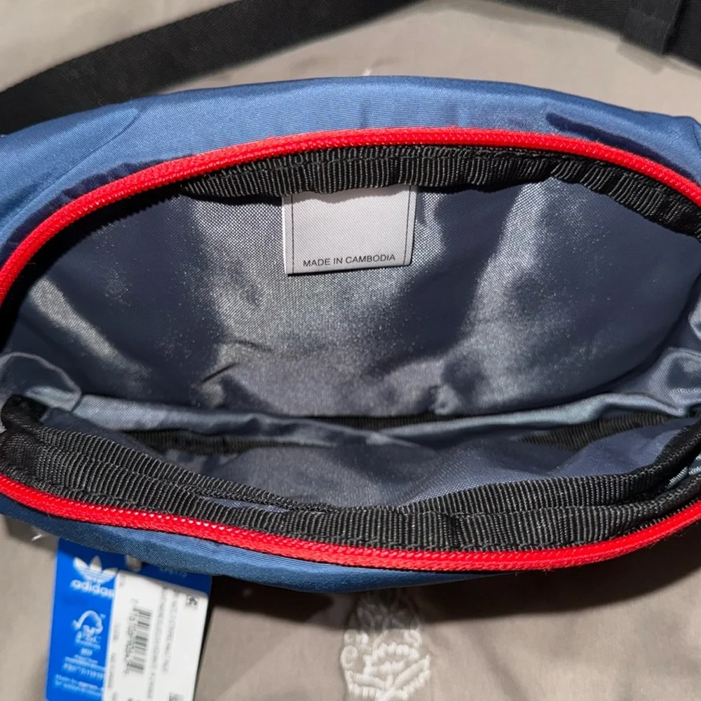 NWT Adidas National Waist Pack Fanny Pack Red